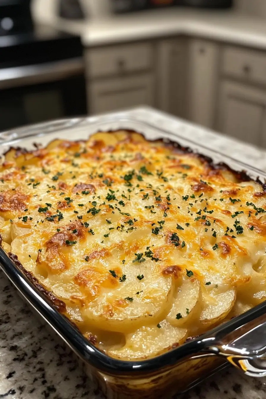 loaded scalloped potatoes